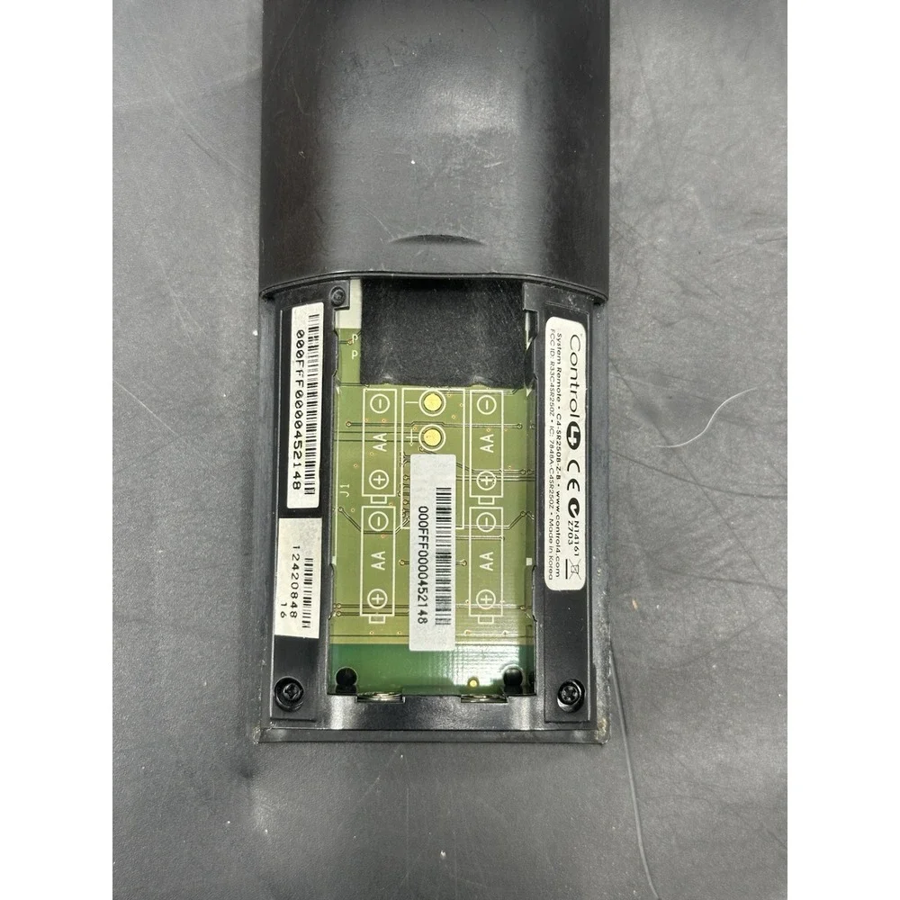 CONTROL‎ 4 SYSTEM REMOTE CONTROL, BLACK C4-SR250B-Z-B